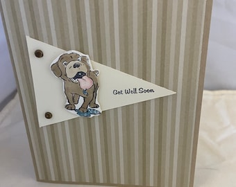 Dog Get Well Card