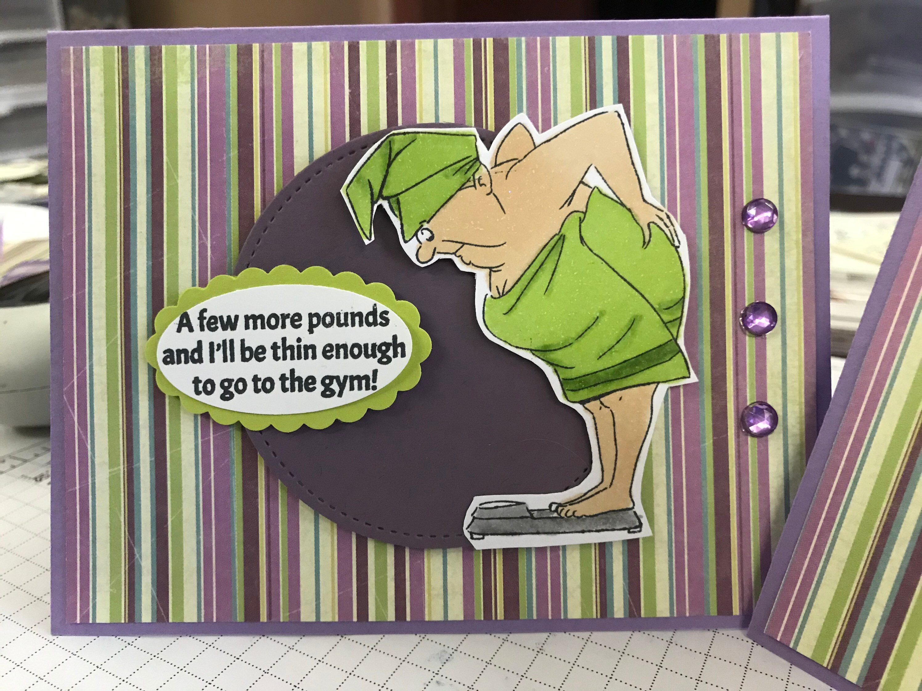 Weight Loss Greeting Card Etsy