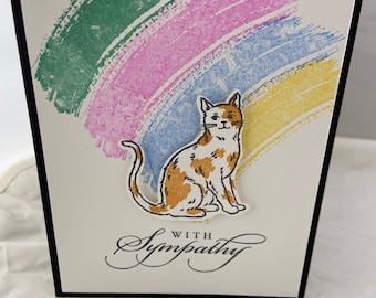 Cat Sympathy Card