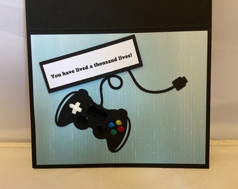 Gamer Birthday Card