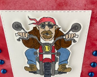 Carte D Anniversaire De Moto Etsy Canada