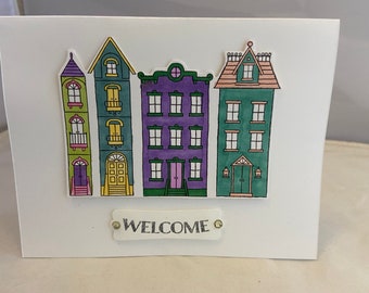 Welcome Blank Note card