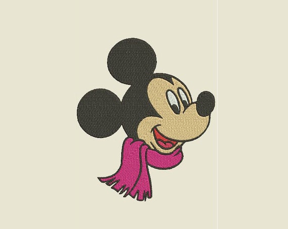 Mickey diseño bordado - Etsy España
