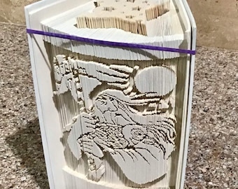 Patrón de plegado de libro de doble pliegue de Wizard