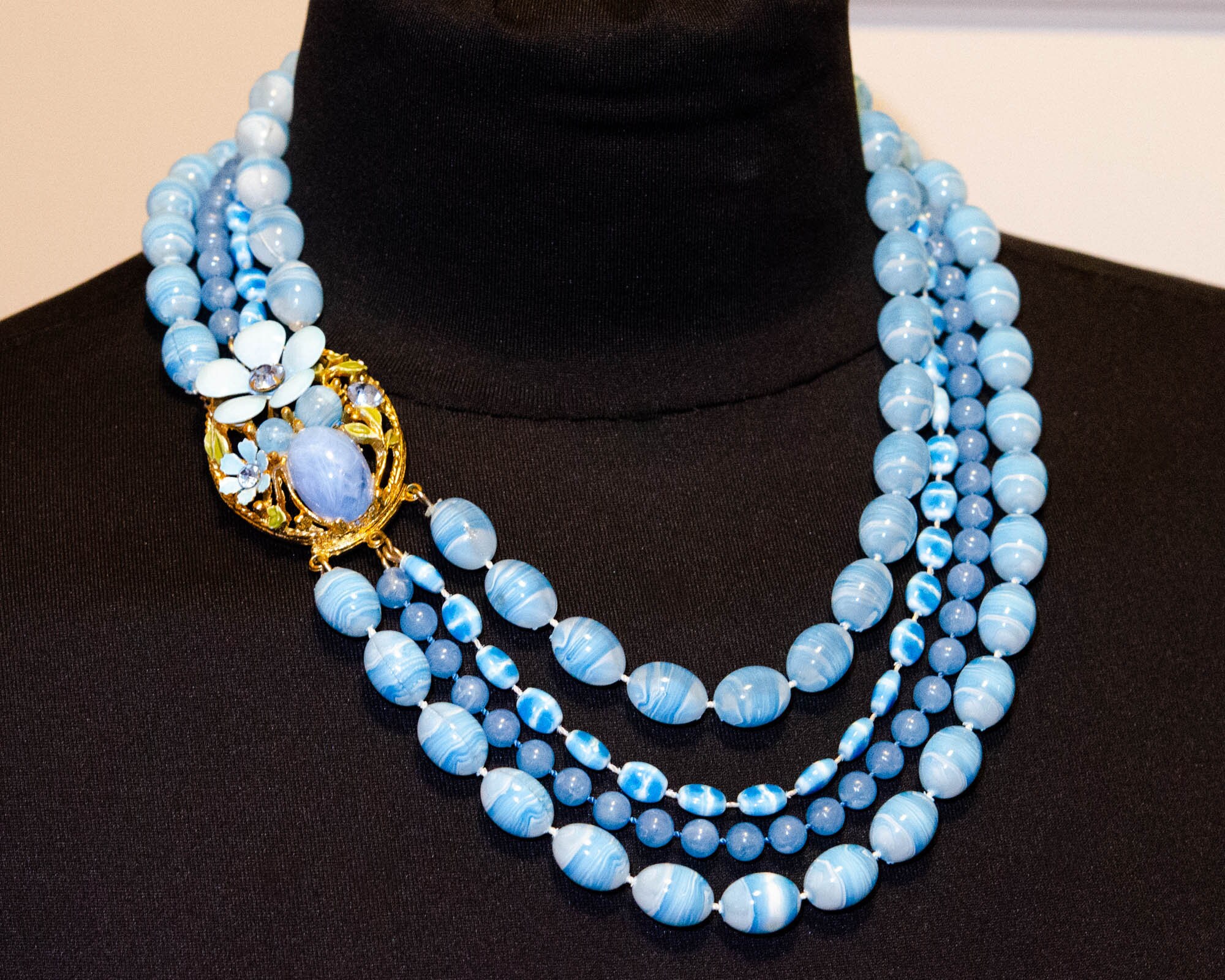 Selro Selini 大粒 バロックパール フローラル ヴィンテージ ブレス Selro Selini Jewelry - Etsy
