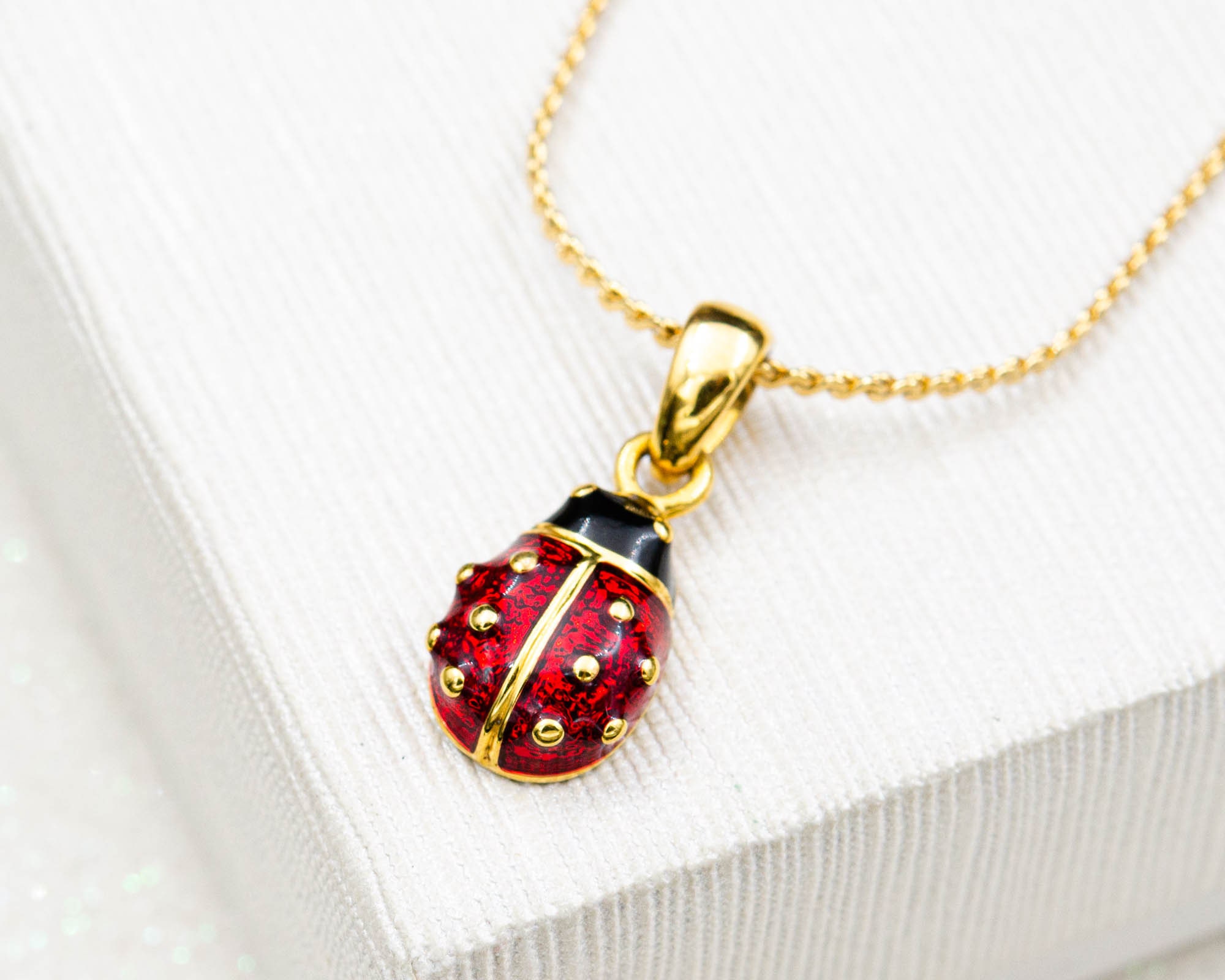 Vivienne westwood shop ladybird necklace