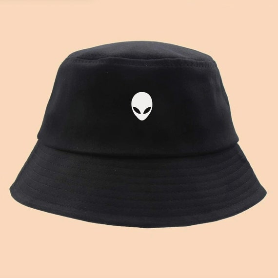 Alien Bucket Hat Rave Fam Grunge Look 