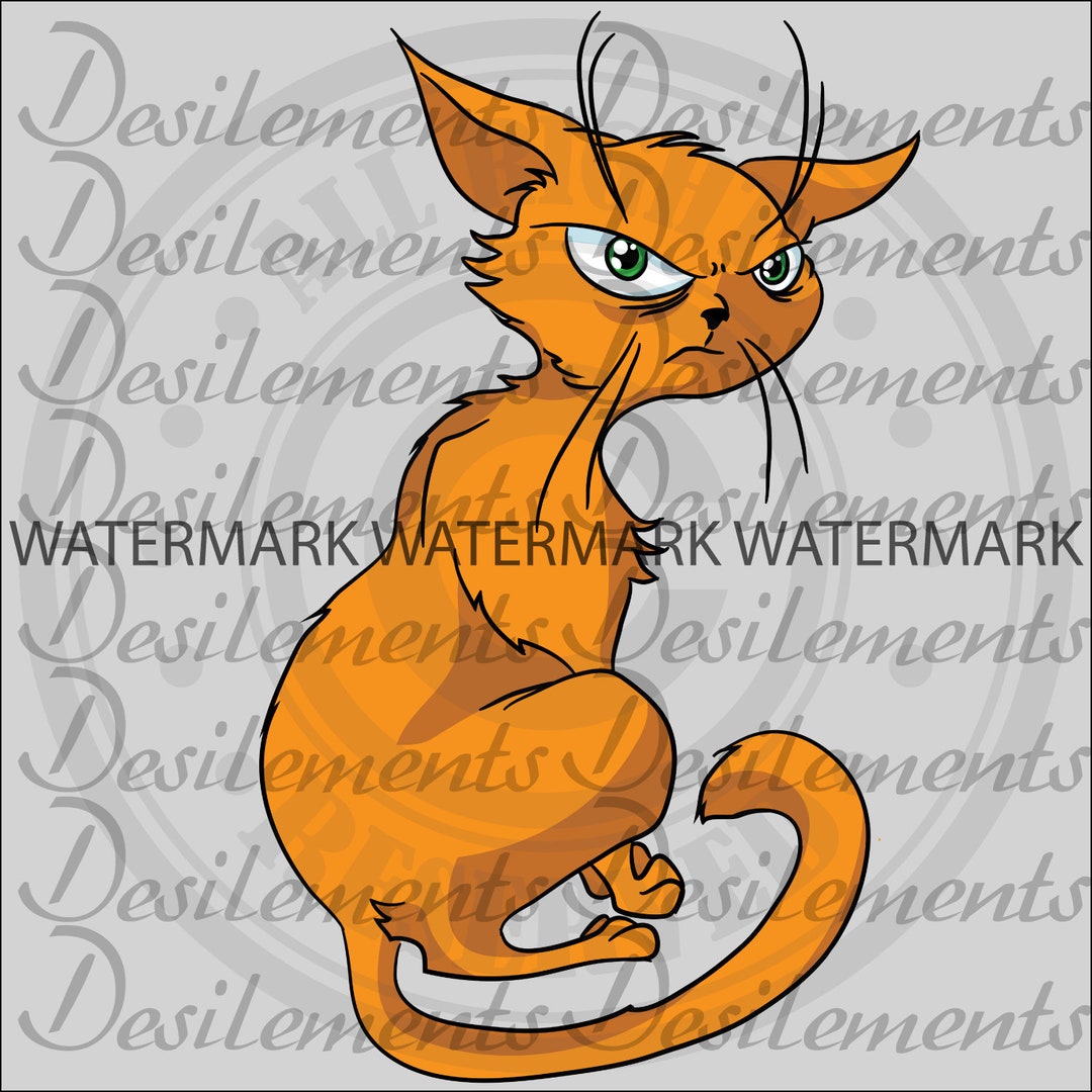 Cat Clip Art Clipart Commercial License Instant Download - Etsy