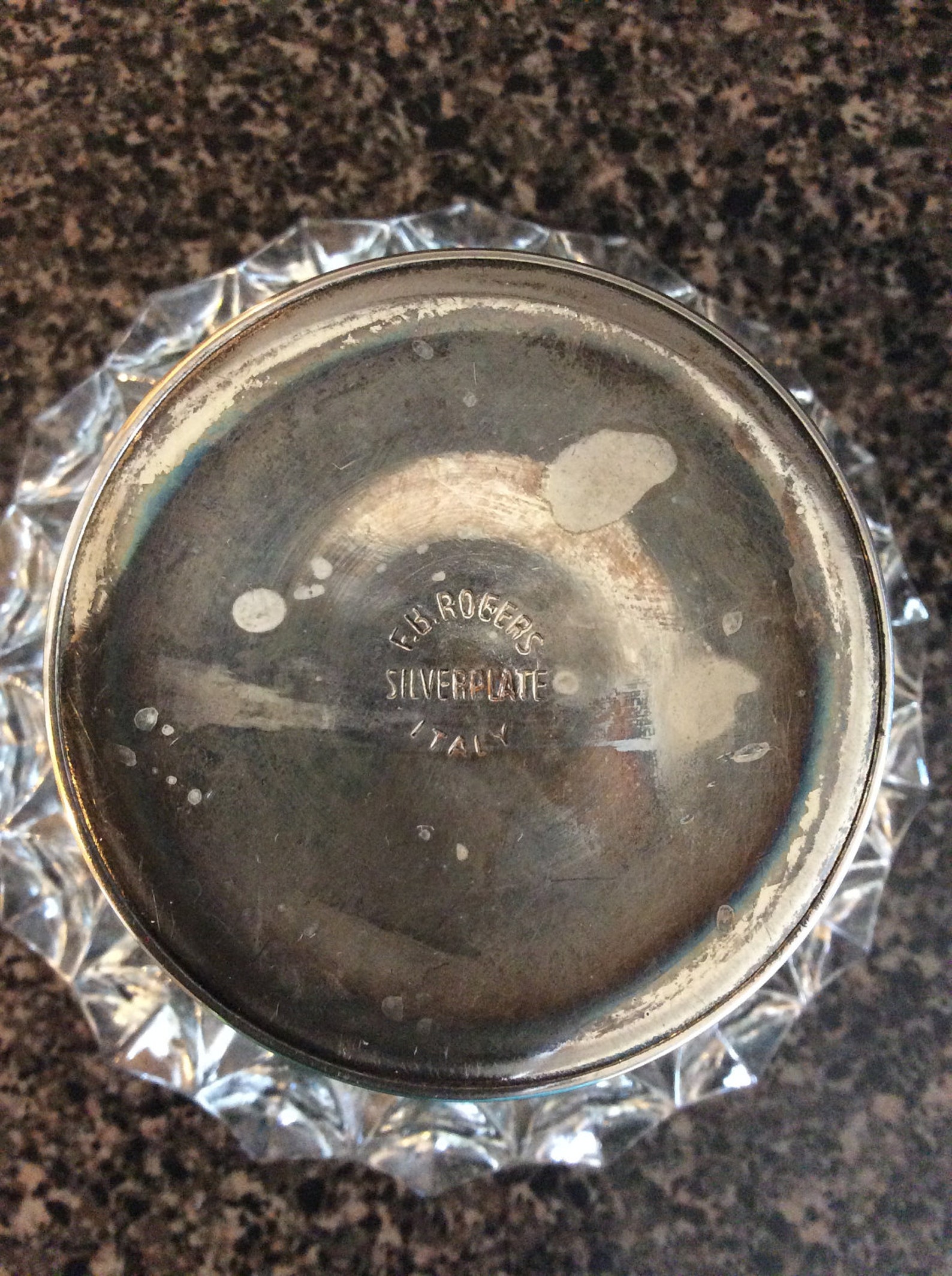 FB Rogers Silverplate Italy Ashtray/vintage/pedestal - Etsy
