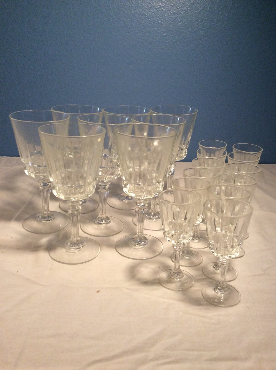 Beautiful Vintage Lady Victoria Fine Crystal Stemware Imported Etsy