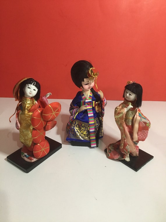 vintage japanese dolls