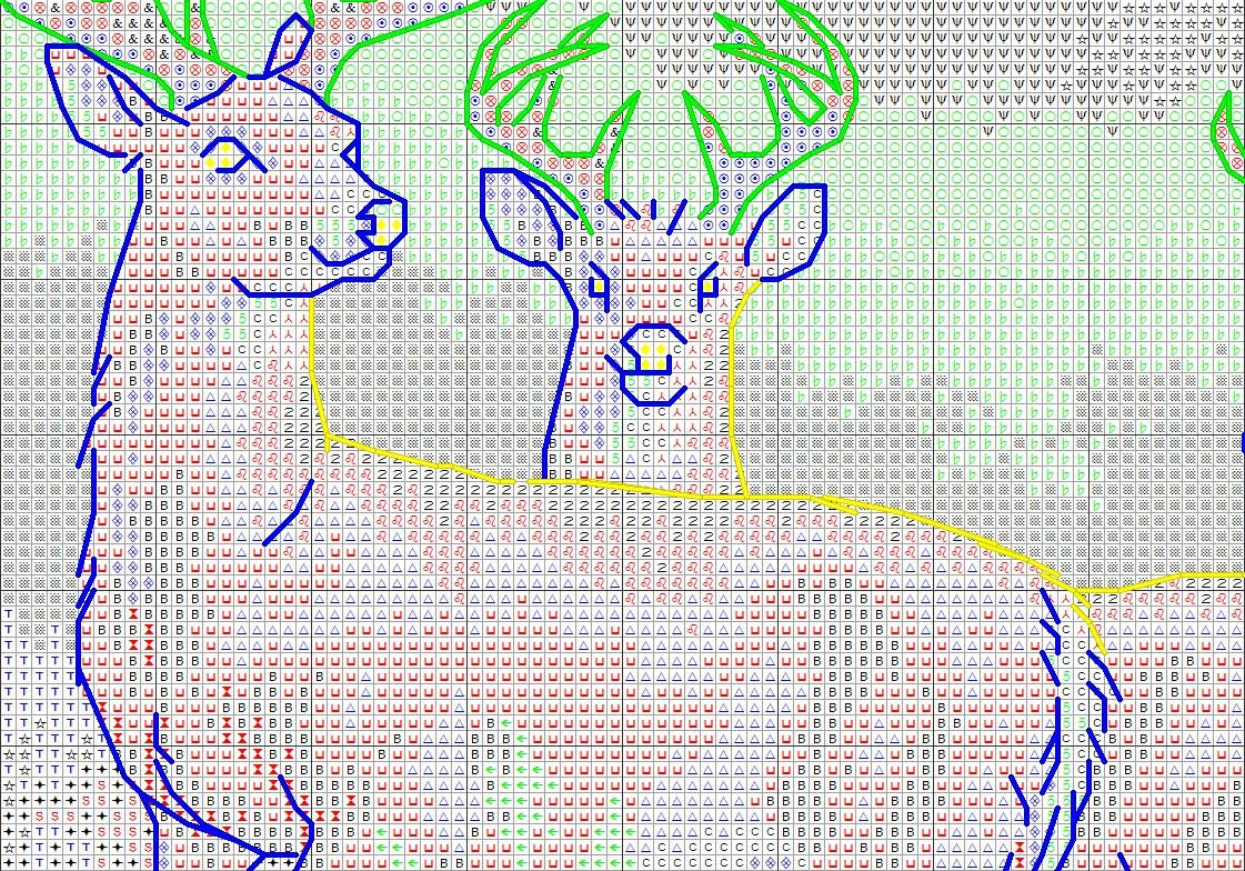 Cross Stitch Pattern Deer in the Forest PDF Digital Pattern Modern ...