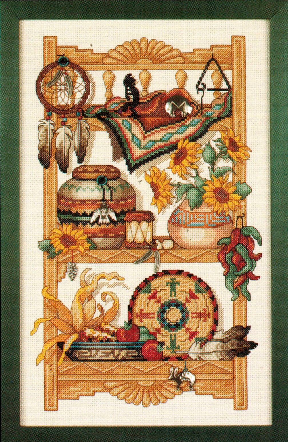Counted Cross Stitch Pattern Southwest Charm Landscape Pattern - Etsy