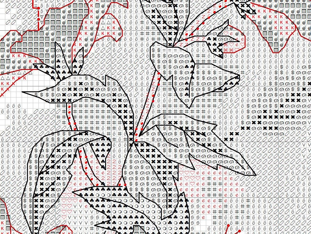 Hummingbird Art Cross Stitch Pattern Digital Pattern Modern Decor Bird ...