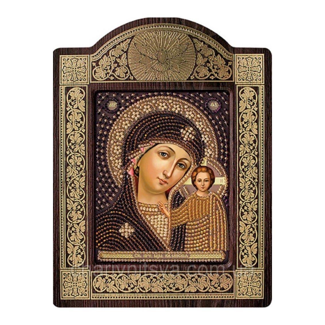 聖母マリア正教会のアイコンビーズ刺繍キットビーズ刺繍ビーズステッチ