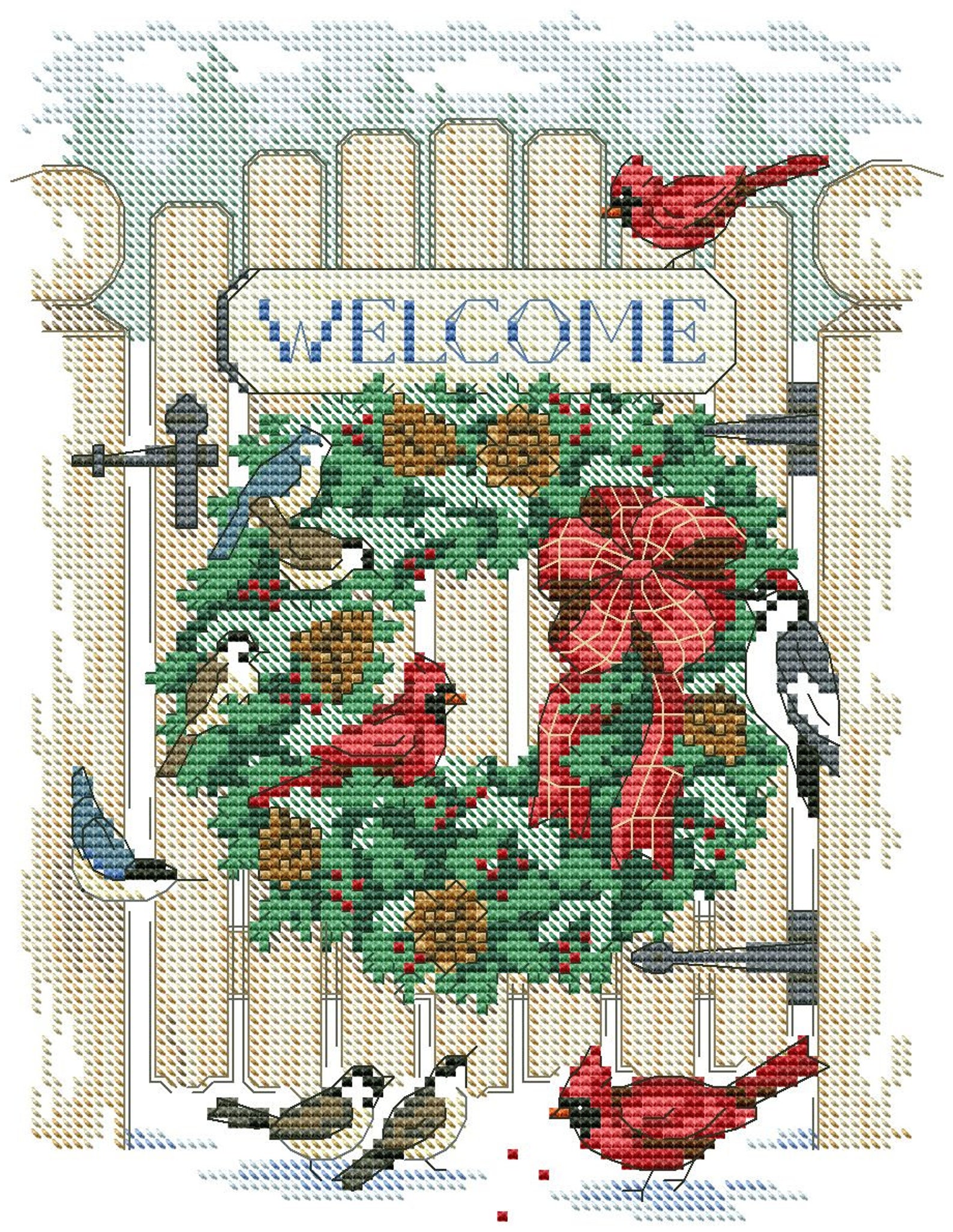 Easy Counted Cross Stitch Patterns