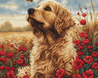 マニー 希少 美品 犬と椅子の刺繍インテリア装飾 il_340x270.6529585206_74xw.jpg