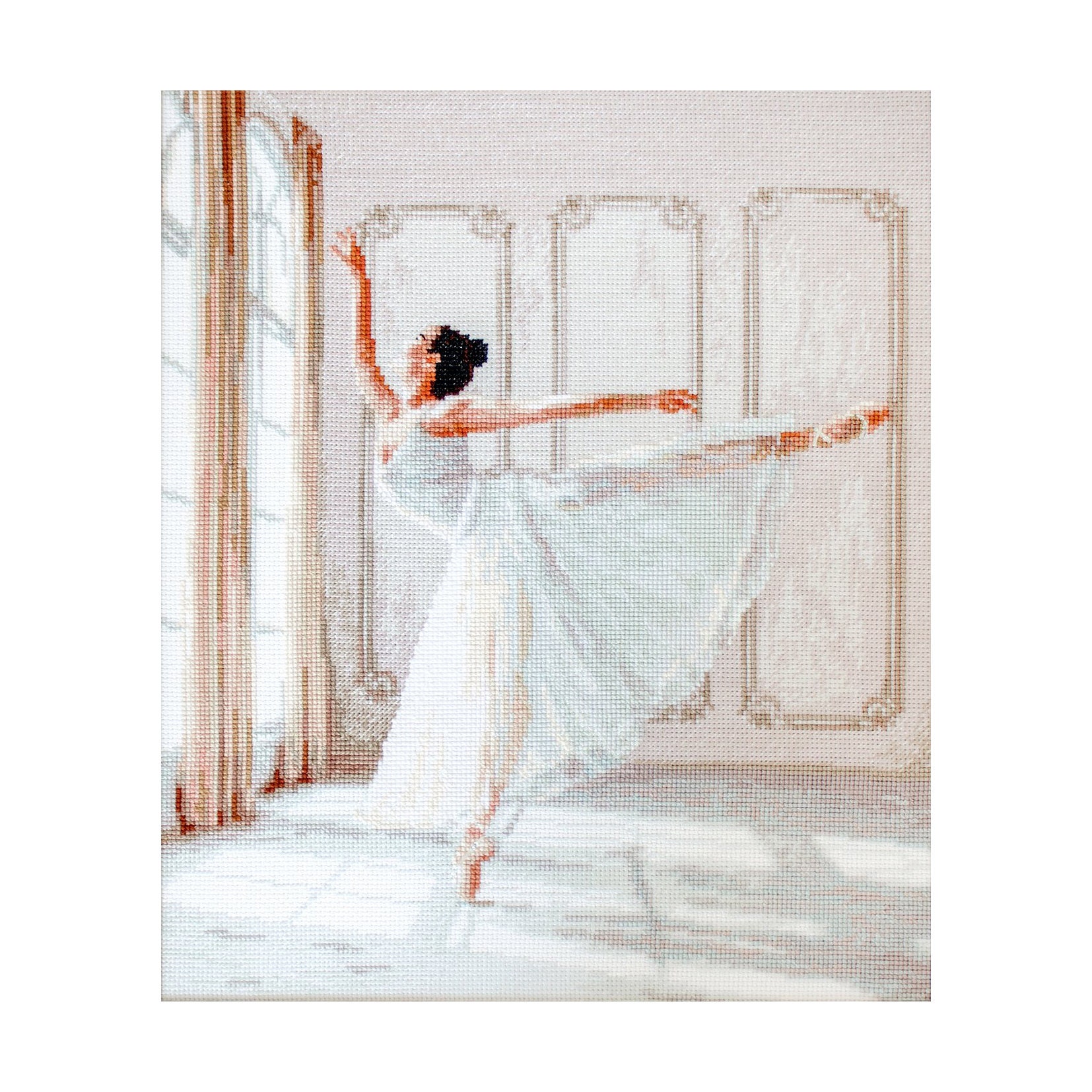 Kit point de croix ~ collection dorée ballerine rêves enfants danseurs #70-35280 88677352806 | eBay