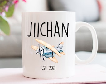 Best Jiichan, Best grandpa, Japanese mug, gift from grandson, gift from granddaughter, Est 2021, Best Gift 2021, Father's Day Gift Idea