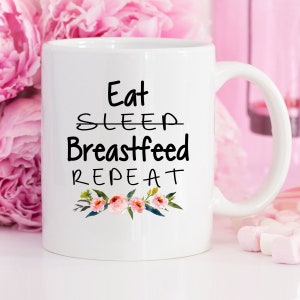 Breastfeeding Gift, Breastfeeding, Breastfeeding Mug, New Mom Gift, Baby Shower Gift, New Mom, Breast Feeding, Nursing Gift, Coffee Mug, Mug image 1