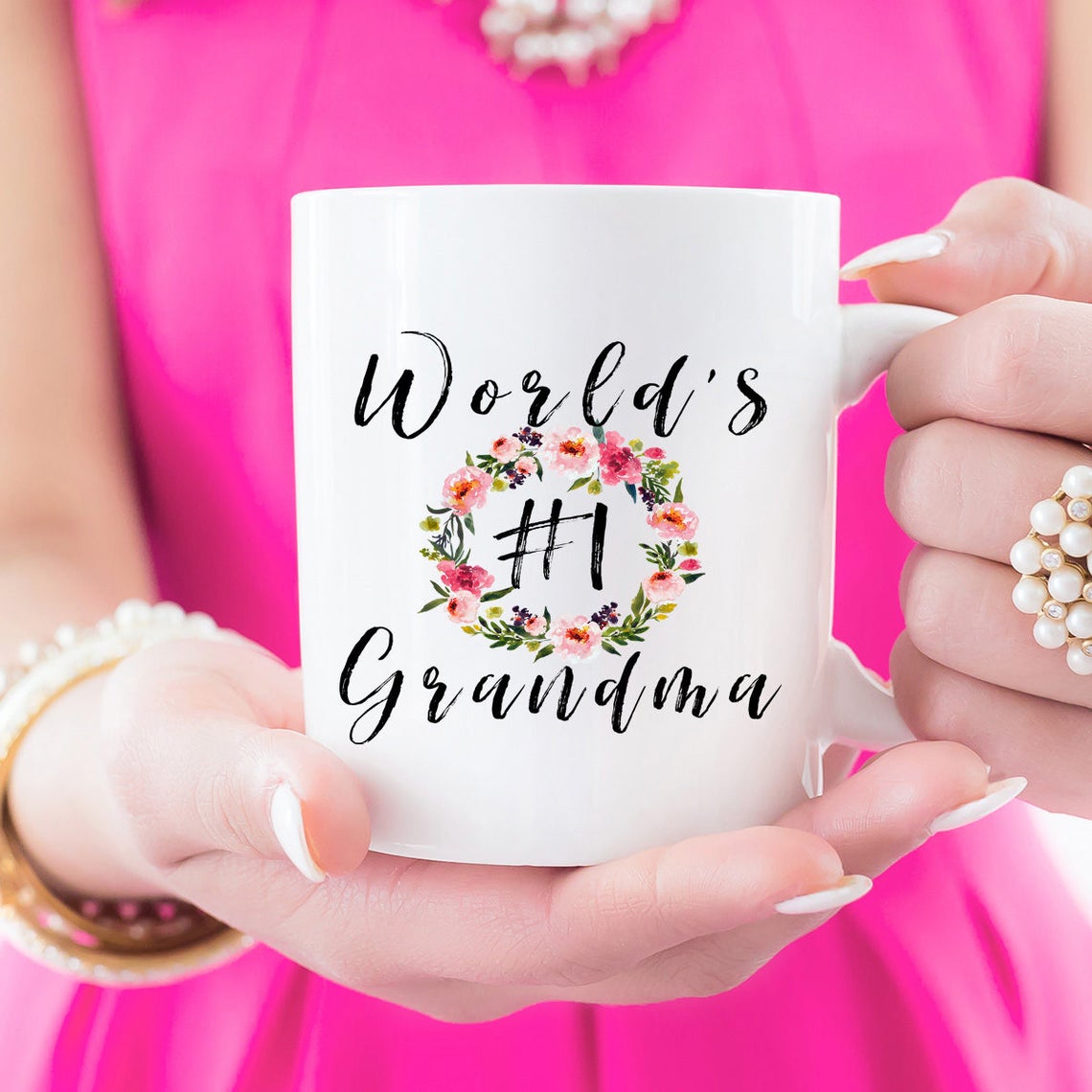 Grandma Mug Grandma Gift Coffee Mug Gift For Grandma Etsy