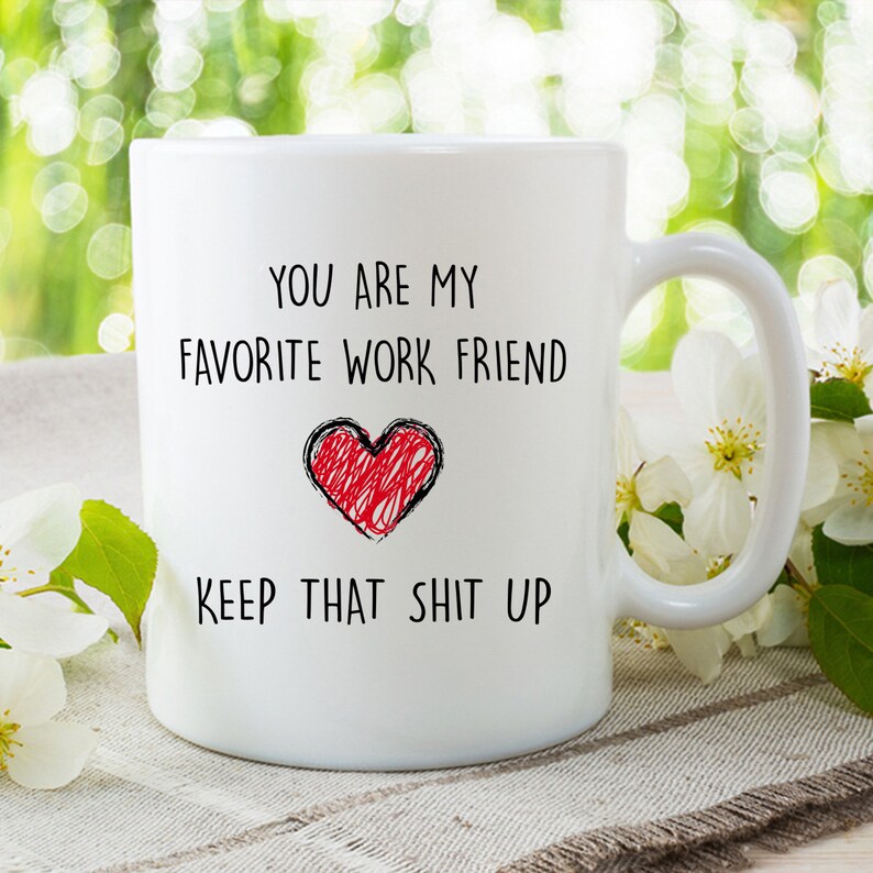 You Are My Favorite Work Friend Work Colleague Coworker Etsy Canada