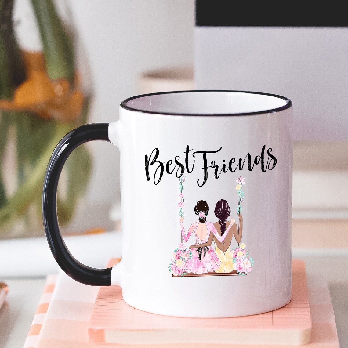 Mejores tazas amigas mejor regalo de amigos regalos para Etsy España