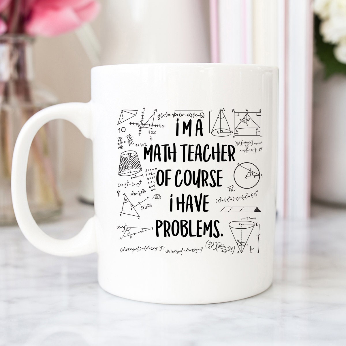 Math Teacher Mug Math Teacher Gift Math Teacher Teacher Etsy Australia