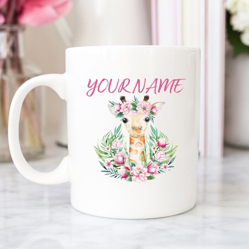 Giraffe Gift for Women Giraffe Mug for Gift Giraffe Coffee - Etsy