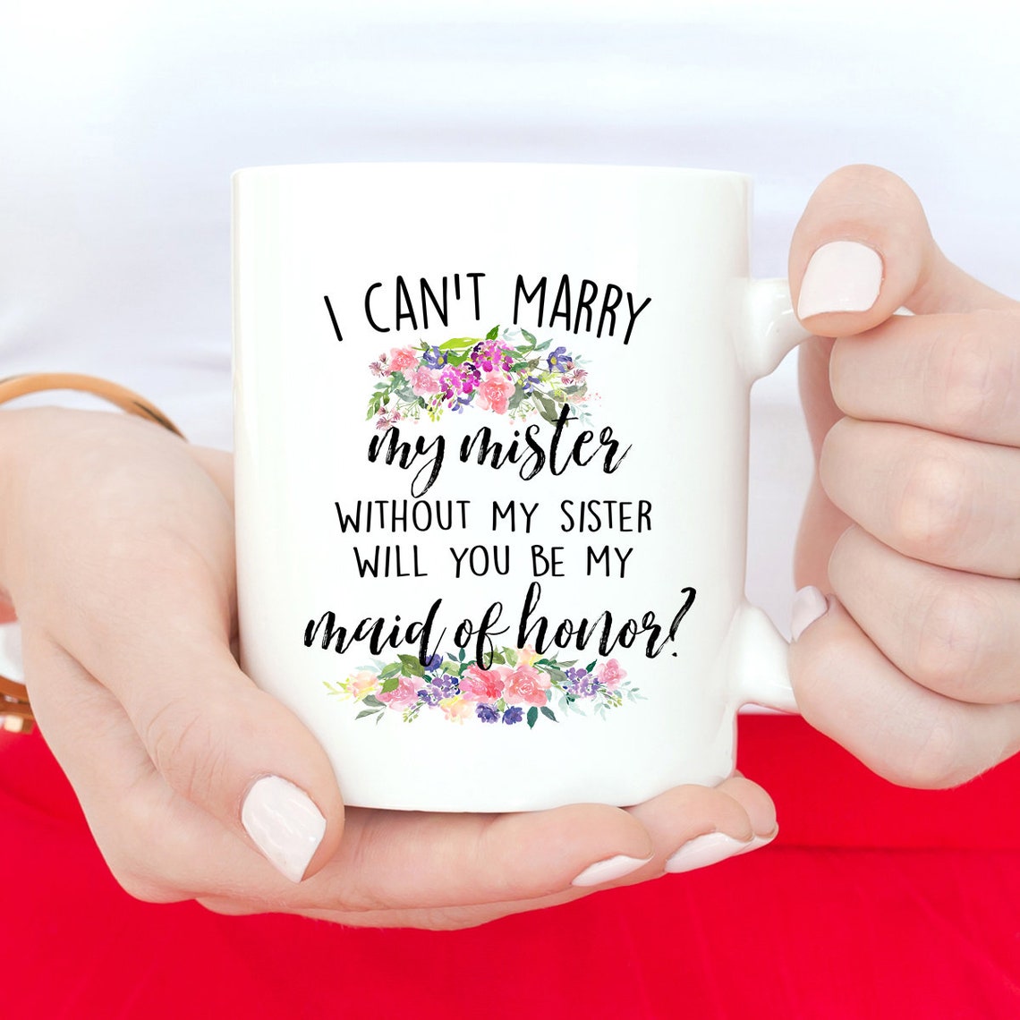 Will You Be My Maid of Honor Bridesmaid Proposal Maid of Etsy UK