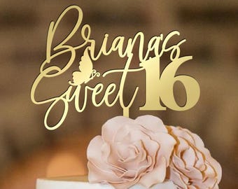 Custom Cake Topper for Birthday, Engagement, Bridal Shower, Baptism, and any occasion.
