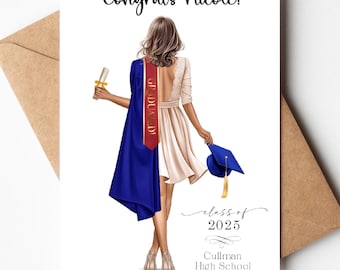 Custom Graduation Portrait Card 2026: Keepsake Gift