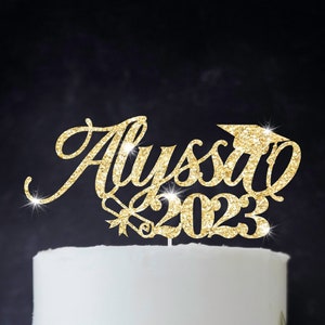 Cake topper for graduation, Graduation cake topper, Graduation cake decoration, Class of 2024 decoration, Senior 2024, Class of 2024 topper.