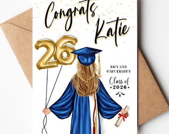 personalized grad cards FRIENDS TV Show Personalized Graduation Greeting Card main image 1