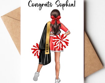 Cheerleader Senior 2026 Card: Graduation Greeting (5x7)