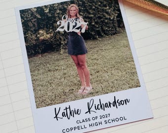 Graduation Announcement: Photo Magnet Keepsake for Class of 2026