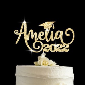 Personnalisé Acrylique Graduation cake topper decoration 