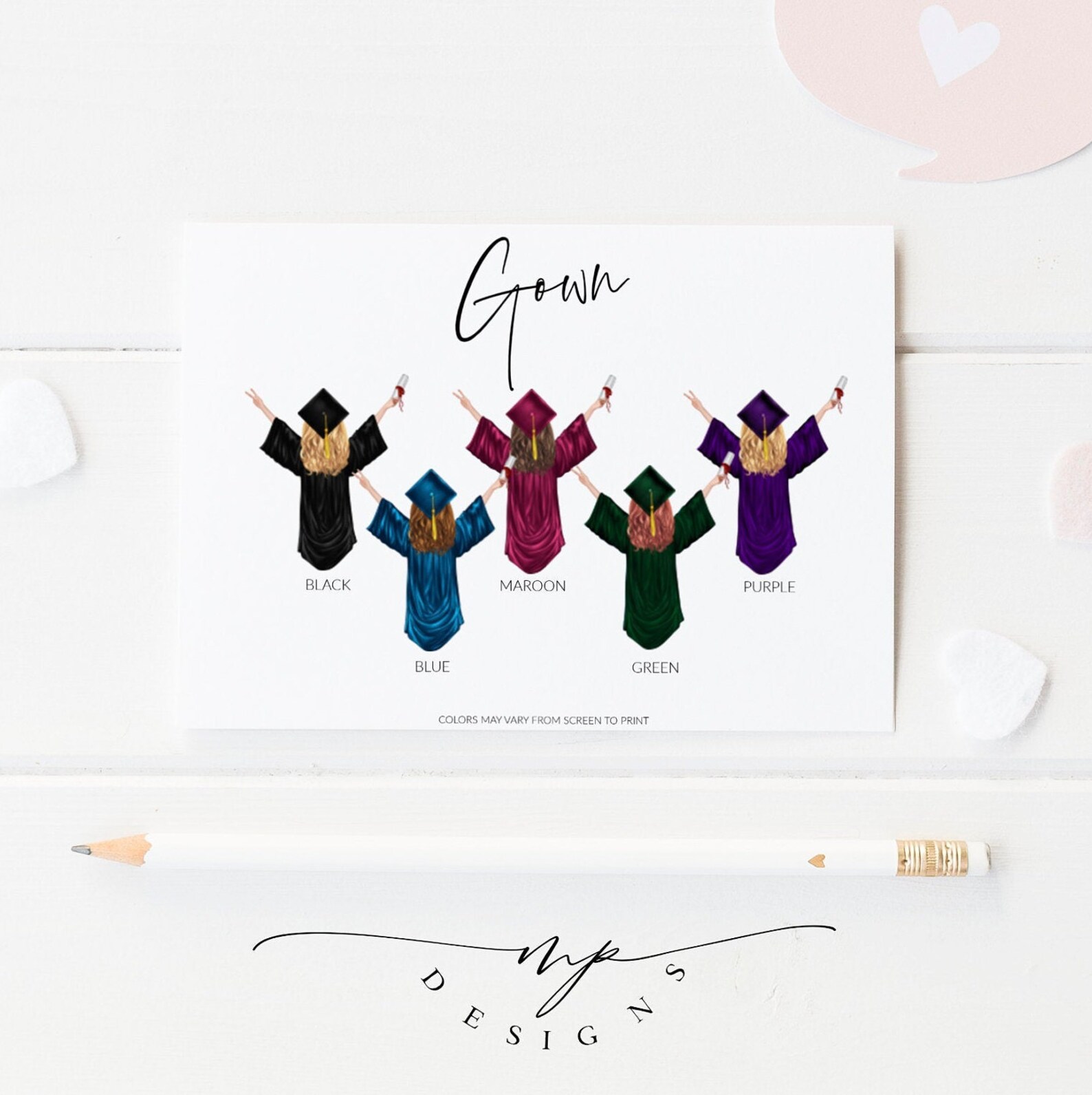 Graduation Return Address Labels Graduation Announcement Etsy