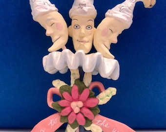 Flavia Weedn Jester Moons Joy to the World made by Applause Christmas Ornament