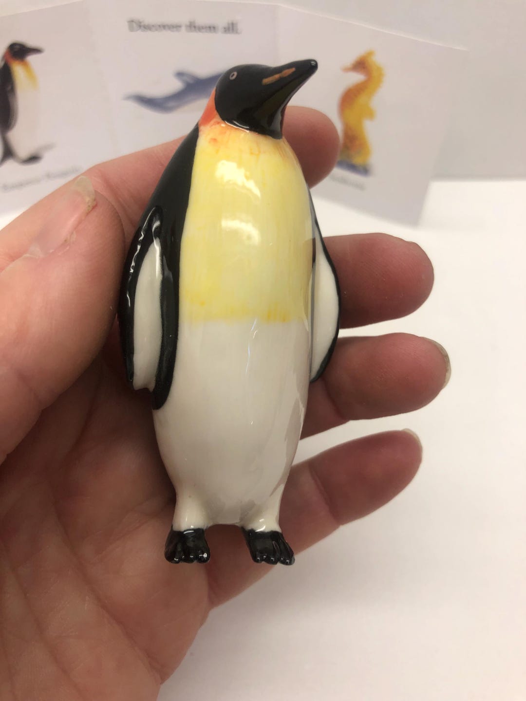 Safari Limited Porcelain Pals Penguin Collectible Figurine - Etsy