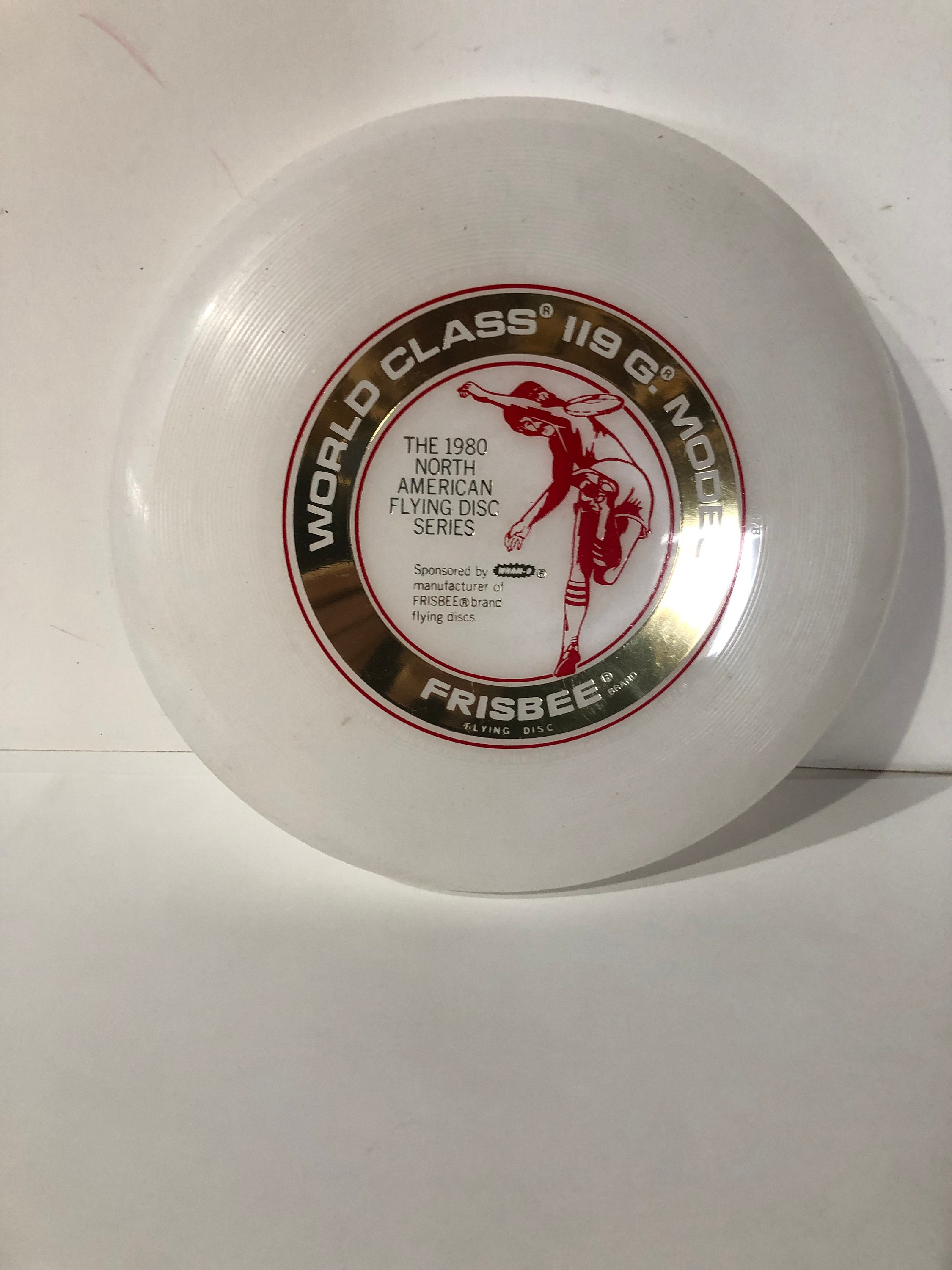 Vintage Wham-o Frisbee the 1980 North American Flying Disc Series
