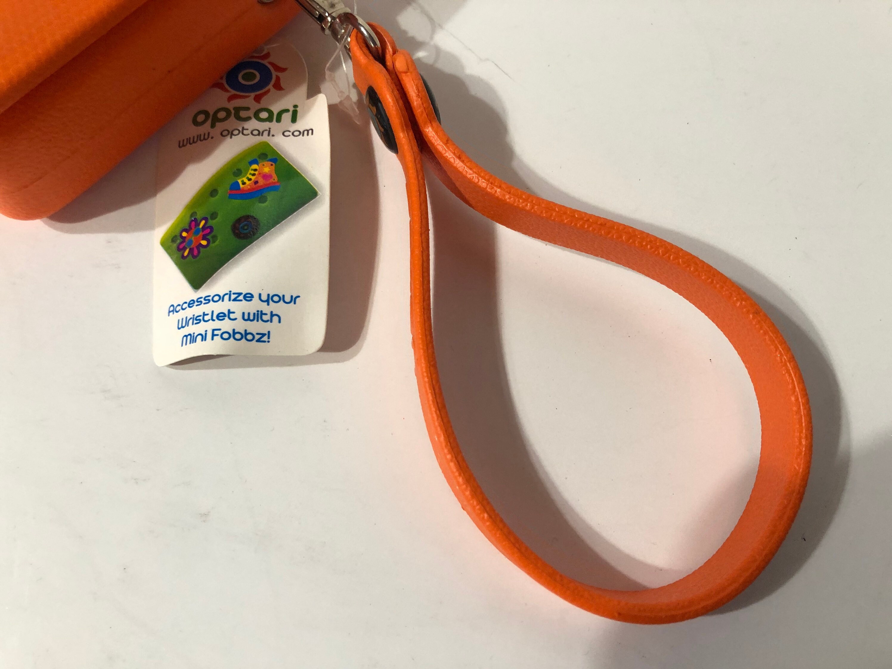 Orange Optari Wristlet Add Fobbz Charms - Etsy