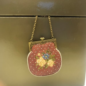 Willits designs Pocketbook, purse, hand bag Christmas tree ornament 1.5” resin vintage 90’s collectible gift