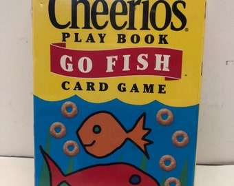 Briarpatch Cherrios Go Fish card game for grandkids and grandparents children ages 3-6