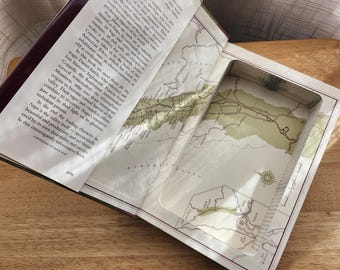 Hollow Book Safe. Magnetic closure. Napa. The Story of an American Eden. By James Conaway.