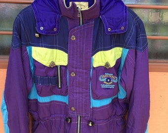 Vintage Killy Ski Jacket: Zippered Purple Outerwear - Etsy Hong Kong