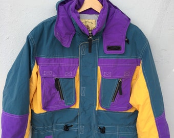 Vintage Killy Ski Jacket: Zippered Purple Outerwear - Etsy Hong Kong