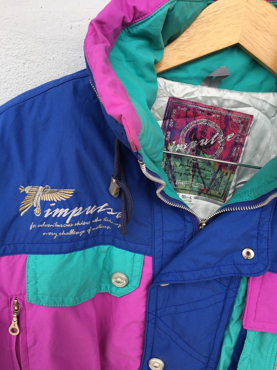 vintage japanese brand impulse by mizuno ski jack… - image 2