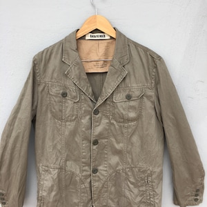 Back number japanese brand work wear chore jacket size L