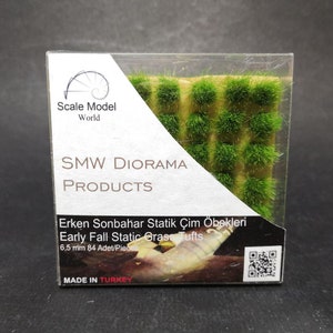  EXCEART 4 Boxes Grass Basket Model Miniatures Static Diorama  Flower Miniature Wargaming Terrain Miniature Vegetation Groups Static Grass  Tufts Flowers Model Trees Tufted Fake Plant Plastic